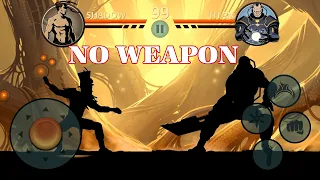 Shadow Fight 2 || NO WEAPON vs TITAN 「iOS/Android Gameplay」