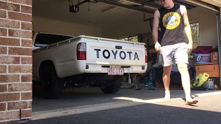 Loud 3rz exhaust hitting rev limiter