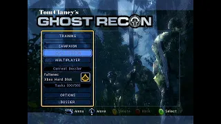 Ghost Recon (2002) Original Xbox Main Menu Theme