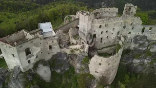 Hrad Lietava, Zamek Lietava, Słowacja 4K