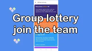 Clone App Activity Tutorial: Group a Lifetime VIP Draw - How to Join the Team