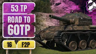 "F2P" Road to 60TP - Folge #16 53TP Stock Ace-Tanker! [World of Tanks - Gameplay - DE]