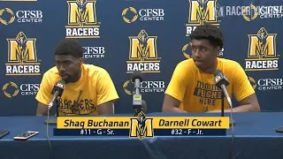 Racer Men's Basketball - vs Belmont 1-24-19 Players Postgame