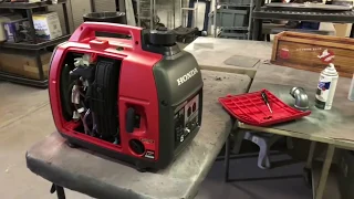 Honda EU2000i Generator Upgrades and Mods - This video shows you how to store your generator