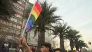 Tens of thousands join Pride parade in Santiago