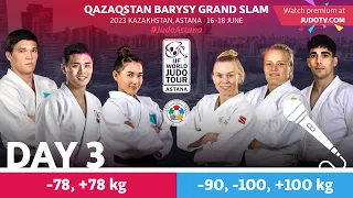 Live now: Qazaqstan Barysy Grand Slam day 3 - watch more on judotv.com