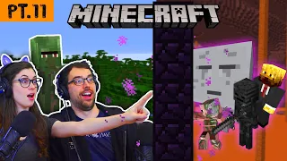 First Nether Trip… 🔥👻🐷 (Kevin saga 2 - Minecraft Survival pt.11)