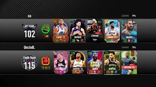 NBA Live Grand Arena - My 102 Vs. 115 Overall #season8 #nbalivemobilelord