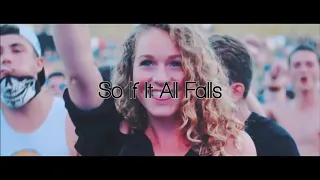 AnDeeJay feat  Misty B    If It All Falls Hardstyle ¦ HQ Lyric Videoclip
