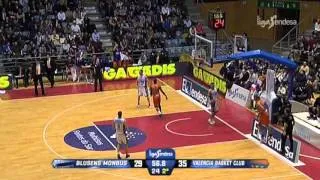 Resumen (J25, Liga Endesa 12-13) Blusens Monbus 74 - Valencia Basket 80