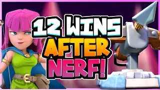 12 Win Grand Challenge with Xbow Cycle (Post-Nerf)! Clash Royale