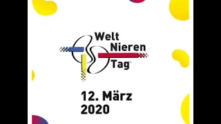 Save the date ...Weltnierentag 12.03.2020!