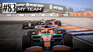 F1 23 - MY TEAM - GP DA HOLANDA 50% - ESSA MERCEDES É DE OUTRO MUNDO! - EP 083