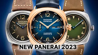 NEW Panerai 2023 Watches REVEALED! Radiomir Otto Giorni, California, Annual Calendar
