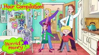 Family TikTok Dance Party! | Horrid Henry Power Hour! | 1 Hour Compilation