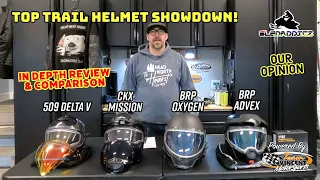 Top Trail Helmet Showdown - Snowmobile Edition | 509 vs CKX vs BRP | The Best of the Best for 2024