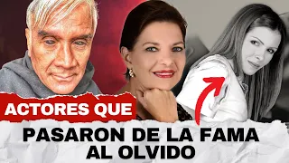 ABANDONARON LA TELEVISIÓN y pasaron de la "fama al olvido"