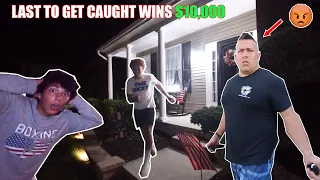 Last To Get CAUGHT Sneaking Out The HOUSE WINS $10,000 (CRAZY)