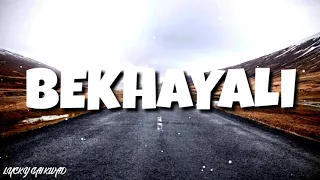 Bekhayali (Lyrics) | Kabir Singh | Shahid K,Kiara A|Sandeep Reddy Vanga | Sachet-Parampara | Irshad