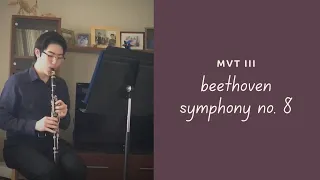 beethoven symphony no. 8 excerpt