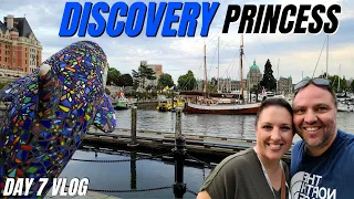 Круиз Discovery Princess Alaska - Victoria B.C. Канада - ВЛОГ День 7