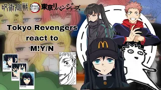 ✧ // Tokyo Revengers react to M!Y/N   ✧ //⚠️Spoilers⚠️  ✧ // 🇺🇸🇧🇷  ✧ {1/??} ✧