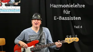 Harmonielehre für E Bassisten (Teil 4) -  Diatonische Dreiklänge