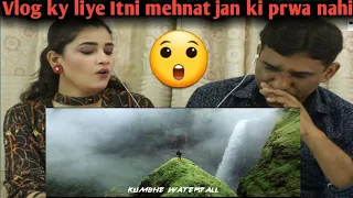 Pakistani Reacts to We explored KUMBHE WATERFALL like NO ONE BEFORE | Kumbhe waterfall Information |