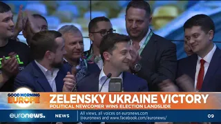 Zelenskiy wins Ukrainian election by landslide | GME