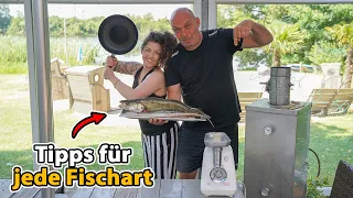 Catch  & Cook XXL - Fisch KINDERLEICHT räuchern, braten, backen und im Fleischwolf zubereiten!