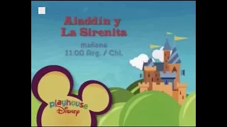 Playhouse Disney Latin America Aladdin Y La Sirenita Promo (2011) (Incomplete)