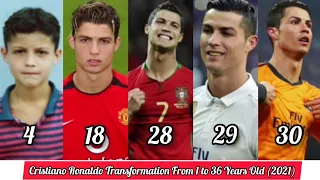 Cristiano Ronaldo Transformation From 1 to 36 Years Old (2021)