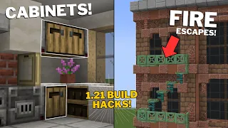 11 NEW Minecraft 1.21 Build Hacks!