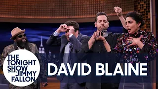 David Blaine Sews His Mouth Shut in Insane Trick (w/Jimmy, Priyanka Chopra & The Roots)