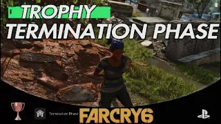 Termination Phase, FAR CRY 6 Trophy, PS5 Trophies.