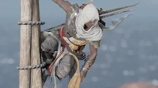 Assassin's Creed Origins: Stealth Gameplay & Action kills Master Assassin (Playstation 4)