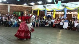 1ºLugar Dança de Salão Adulto - Chamamé - CTG Estância Colorada 10ºRT