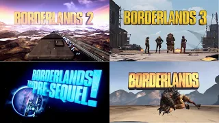 The Borderlands Series All Intros/Opening Cinematics 1080p