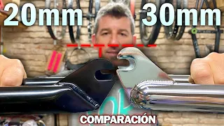 Horquilla de 20mm vs 30mm 🤔 Cuál es Mejor?