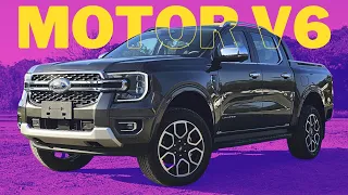 Ford Ranger Limited 2024 anda bem na estrada? JANTOU HILUX SRX 2024, S10 E AMAROK! Qual o consumo?