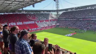 Schalke Fans Blocksturm in Köln