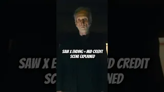 SAW X ENDING + MID CREDIT SCENE EXPLAINED #shorts