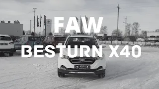 FAW BESTURN X40. Приятно удивляет.