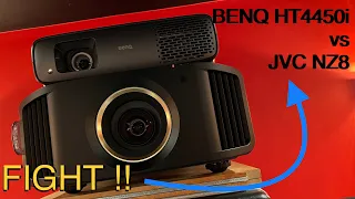 BenQ HT4550i W4000i VS JVC NZ8 RS3100 comparison