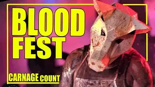 Blood Fest (2018) Carnage Count