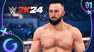 WWE 2K24 MA CARRIÈRE FR #1 : Les débuts !