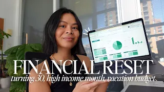 May Financial Reset | highest income month, budgeting for Paris, what I spent, saved + invested