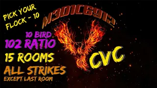 Clan Battle 08/20/23 102 Ratio | 15 Rooms | All Strikes But Last Room | PYF 10 | Angry Birds 2 AB2