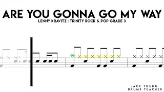 Are You Gonna Go My Way   Trinity Rock & Pop Drums Grade 3 (OLD)