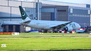 PIA Pakistan International Airlines AP-BGJ B772 PK701 Islamabad To Manchester 16/09/2019